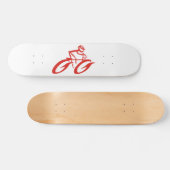 Abstracte Cycler Sports Skateboard Deck (Horizontaal)