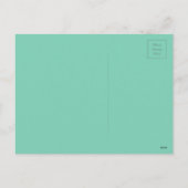 Abstracte Dachshund Kerstmis Feestdagenkaart (Achterkant)