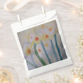 Abstracte Daffodils Favor Bags Bedankzakje (Geknipt)