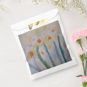 Abstracte Daffodils Favor Bags Bedankzakje (Gezegeld)
