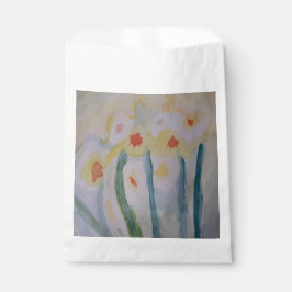 Abstracte Daffodils Favor Bags Bedankzakje