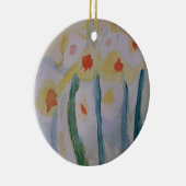 Abstracte Daffodils Keramisch Ornament (Rechts)