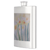 Abstracte Daffodils Klassieke kolf Flacon (Links)