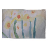 Abstracte Daffodils Kussensloop (Achterkant)