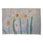 Abstracte Daffodils Kussensloop (Voorkant)