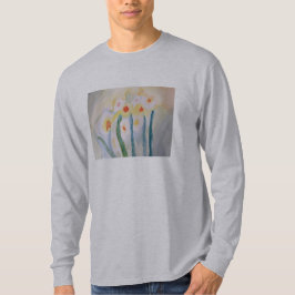 Abstracte Daffodils T-shirt