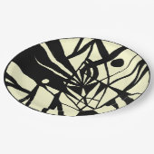 Abstracte dag en nacht papieren bordje (Gekanteld)