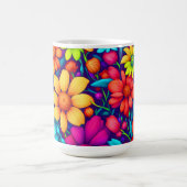 Abstracte Daisy Art #3 - Magische Mok (Midden)