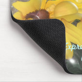 Abstracte Daisy Mousepad Muismat (Hoek)