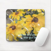 Abstracte Daisy Mousepad Muismat (Met muis)