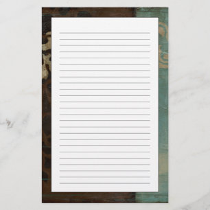 Abstracte Damask Tapestry van Jennifer Goldberger Briefpapier