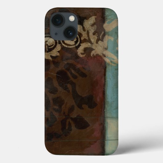 Abstracte Damask Tapestry van Jennifer Goldberger Case-Mate iPhone Case (Achterkant)