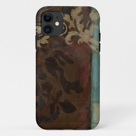 Abstracte Damask Tapestry van Jennifer Goldberger Case-Mate iPhone Case (Achterkant)