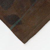 Abstracte Damask Tapestry van Jennifer Goldberger Fleece Deken (Hoek)