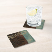 Abstracte Damask Tapestry van Jennifer Goldberger Kartonnen Onderzetters (Insitu)