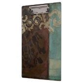 Abstracte Damask Tapestry van Jennifer Goldberger Klembord (Links)