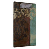 Abstracte Damask Tapestry van Jennifer Goldberger Klembord (Rechts)