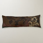 Abstracte Damask Tapestry van Jennifer Goldberger Lichaamskussen (Achterkant)