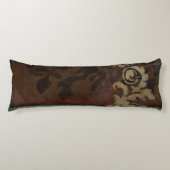 Abstracte Damask Tapestry van Jennifer Goldberger Lichaamskussen (Voorkant)