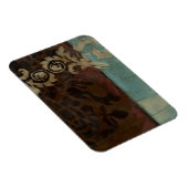 Abstracte Damask Tapestry van Jennifer Goldberger Magneet (Rechterzijde)