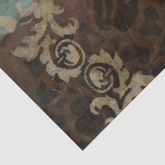 Abstracte Damask Tapestry van Jennifer Goldberger Tissuepapier (Detail)