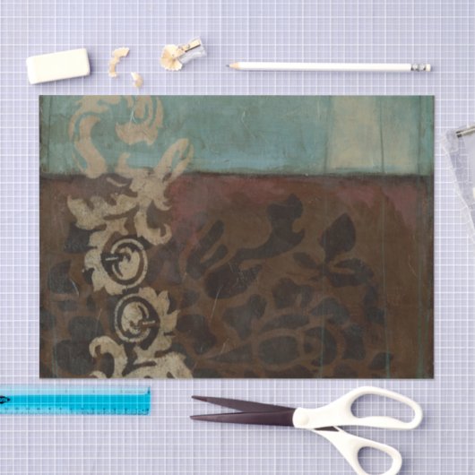 Abstracte Damask Tapestry van Jennifer Goldberger Tissuepapier (Craft)