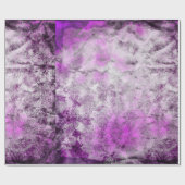 Abstracte Damasroze afdrukken Cadeaupapier (Vlak)