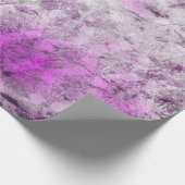 Abstracte Damasroze afdrukken Cadeaupapier (Hoek)