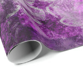 Abstracte Damasroze afdrukken Cadeaupapier (Rol Hoek)