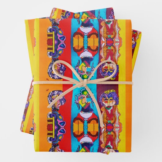 *ABSTRACTE DAMES CADEAUVERPAKKING—3 VELLEN INBEGRE (In situ)