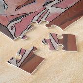 Abstracte dames legpuzzel (Zijkant)