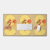 Abstracte Danser Bureaumat (Keyboard & Muis)