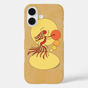 Abstracte danser iPhone 16 hoesje