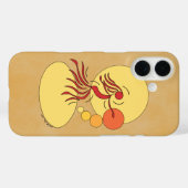 Abstracte danser Case-Mate iPhone case (Achterkant (horizontaal))