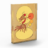 Abstracte danser fotoblokken (Links)