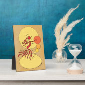 Abstracte danser fotoplaat (Zijkant)