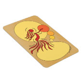 Abstracte danser magneet (Rechterzijde)