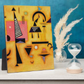 Abstracte decisieve roze geometrische vormen van K Fotoplaat (Zijkant)