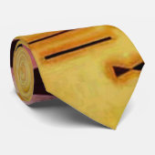 Abstracte decisieve roze geometrische vormen van K Stropdas (Opgerold)