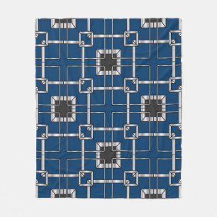 Abstracte decoratieve textuur. Illustratie Fleece Deken
