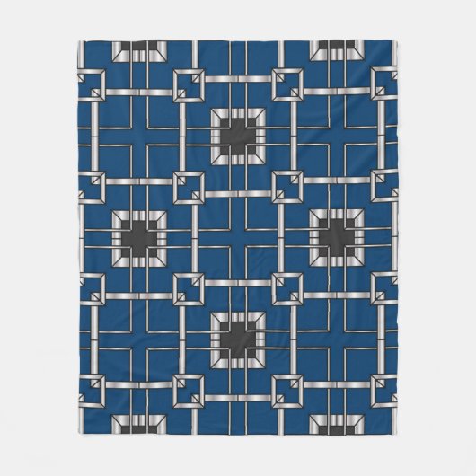 Abstracte decoratieve textuur. Illustratie Fleece Deken (Voorkant)