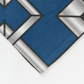 Abstracte decoratieve textuur. Illustratie Fleece Deken (Hoek)