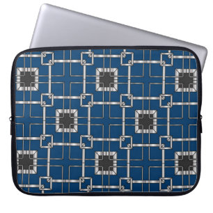 Abstracte decoratieve  textuur. Illustratie Laptop Sleeve