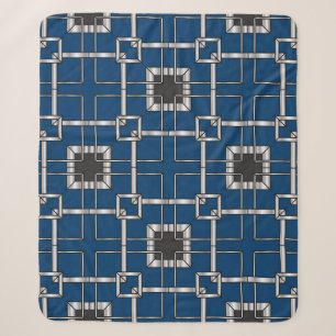 Abstracte decoratieve textuur. Illustratie Sherpa Deken