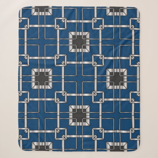 Abstracte decoratieve textuur. Illustratie Sherpa Deken (Voorkant)