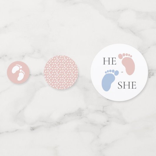 Abstracte decorptie van geslachtsgenoten confetti (Achterkanten)