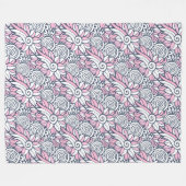 Abstracte dekens van het ventilatorpatroon (Voorkant (Horizontaal))