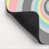 Abstracte Demiflux Pride-vlag Muismat (Hoek)