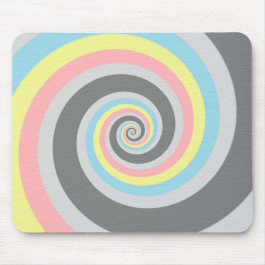 Abstracte Demiflux Pride-vlag Muismat (Voorkant)