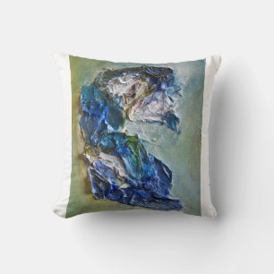 Abstracte denkwijze voor kunstdenken kussen